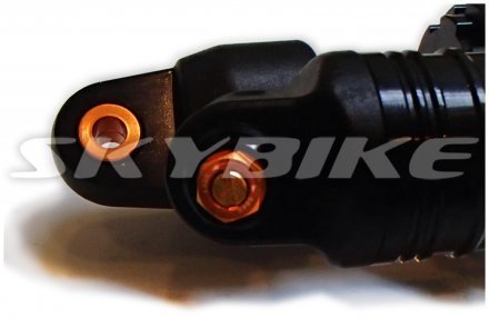 Амортизатор задній на мотоцикл ендуро MZK-250, з регулюванням, Китай.