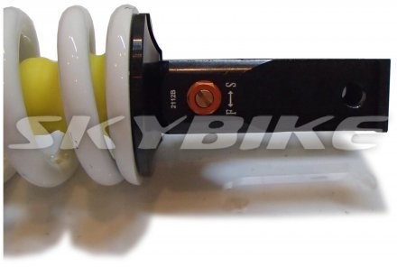 Амортизатор задній на мотоцикл ендуро MZK-250, з регулюванням, Китай.