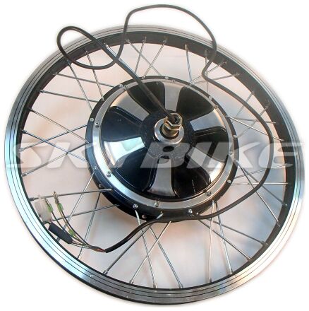 Мотор-колесо 48V 350W 120° (переднее), запчасти для электровелосипеда, на велосипед с электромотором skymoto BIG HAPPY, Китай