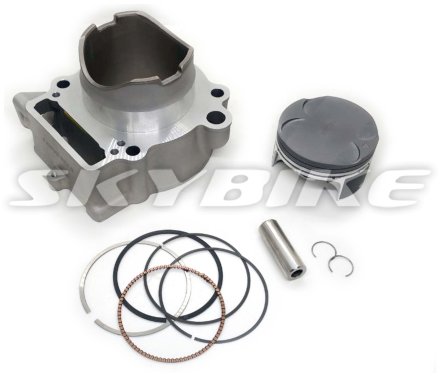 Поршнева з циліндром двигуна NC250, ZONGSHEN, комплект (77мм) на мотоцикл KAYO K6, оригінал