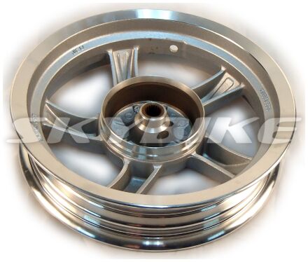 Диск колеса задній 12" на скутер skymoto PHOENIX-50, NEXT-50, 50 кубів, 4т, оригінал QINGQI, Китай