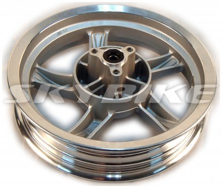 Диск колеса передній 12" на скутер skymoto PHOENIX-50, NEXT-50, оригінал QINGQI, Китай