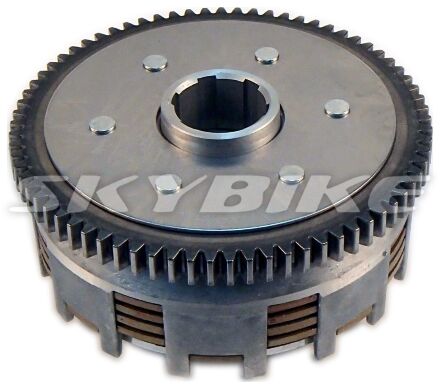 Зчеплення на мотоцикл skymoto BIRD 125, skybike BURN-150, для двигуна CG125-150, IS-40, Китай Зчеплення на мотоцикл skymoto BIRD 125, skybike BURN-150, для двигуна CG125-150, IS-40, Китай