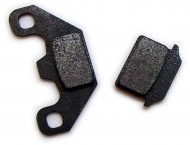 Колодки гальмівні на пітбайк KAYO TSD 110, задні, оригінал, Китай Колодки гальмівні на пітбайк KAYO TSD 110, задні, оригінал, Китай