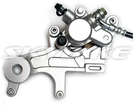 Тормоз задний на мотоцикл KAYO Т2 PRO однопоршневой, оригинал 