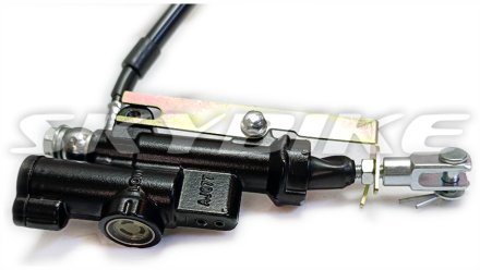 Тормоз задний на мотоцикл KAYO Т2 PRO однопоршневой, оригинал 