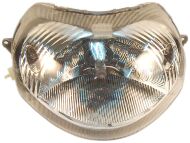 Фара передня на скутер, моторолер skymoto CADET-50, SPIDER-50, нова, пластик, нові оригінальні запчастини QINGQI, китайський, 50 кубів