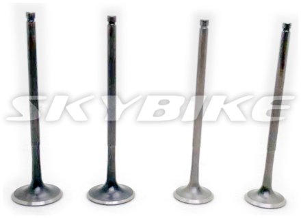 Клапани двигуна NC250, ZONGSHEN, (4шт/к-т) мотоцикл KAYO K6, оригінал