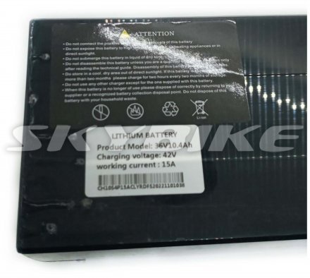 Аккумулятор Li-ion 36v 10,4 Ah на электровелосипед LIRA