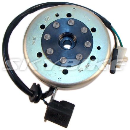 Магнетто, генератор, PEUGEOT VOGUE-50, нові оригінальні запчастини на мопед 50 кубів, Китай