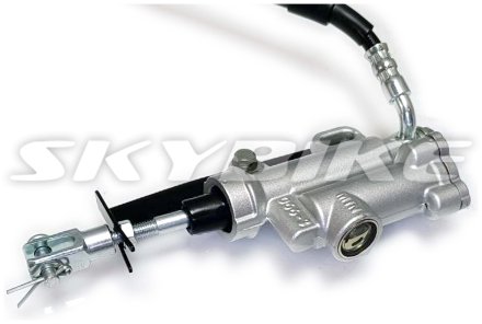 Гальмо заднє на мотоцикл KAYO T2, однопоршневе, оригінал, Китай