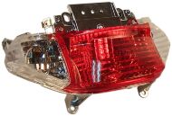 Задній ліхтар на скутер, стоп сигнал новий, оригінал QINGQI на skymoto CADET-50, SPIDER-50, пластик, Китай