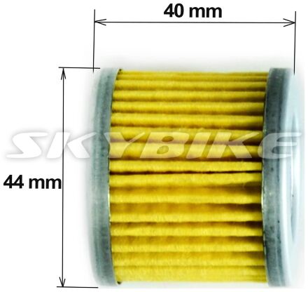 Фильтр масляный на мотоцикл WOLF-200, DRAGON-125/200, LIGER-200, skymoto MATADOR-200, для двигателя K166FML (GS200), копия, Китай, TH-234