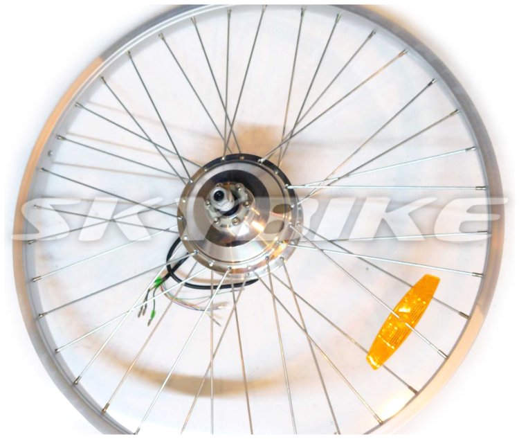 Мотор-колесо 26 дюймов 36V 350W 120 (под дисковый тормоз, 3+5 проводов ...