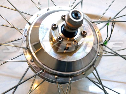 Мотор-колесо 26 дюймів 36V 350W 120 (під дискове гальмо, 3+5 проводів), на електровелосипед LIRA, оригінал, Китай