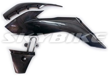 Накладка бака ліва, комплект, пластик на мотоцикл KAYO K2 PRO, оригінал, Китай