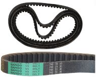 Ремінь варіатора 743x20x30 BANDO, нові оригінальні запчастини на мопед, скутер, моторолер skymoto DIAMOND-125