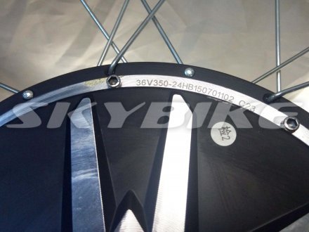 Мотор-колесо 36v 350w 24", запчастини на електровелосипед SWIFT OLD 36V, 350W., Китай