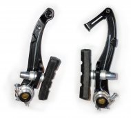 Колодки тормозные, V-brake, передние, запчасти для электровелосипеда, на велосипед с электромотором SWIFT OLD 36V, 350W.