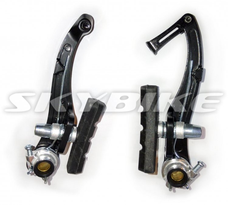 Колодки тормозные, V-brake, передние, запчасти для электровелосипеда ...