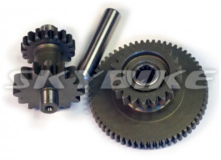 Промежуточные шестерни стартера (к-т) 61/21 17/15, на мотоцикл, Китай