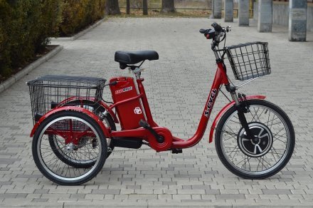Электровелосипед SKYBIKE 3-CYCL (350W-36V) красный