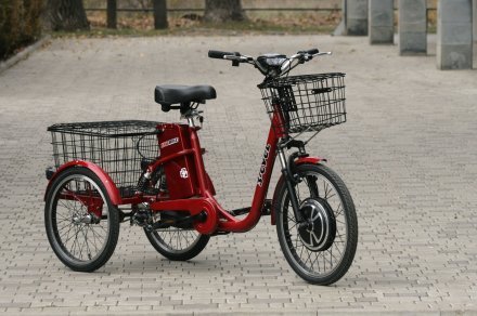 Электровелосипед SKYBIKE 3-CYCL (350W-36V) красный