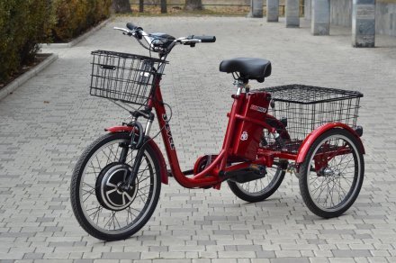 Электровелосипед SKYBIKE 3-CYCL (350W-36V) красный