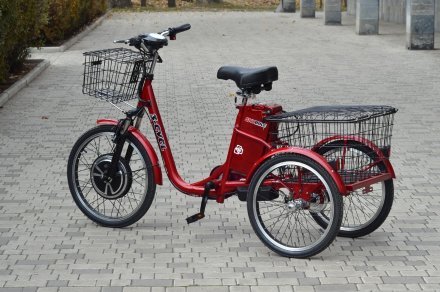 Электровелосипед SKYBIKE 3-CYCL (350W-36V) красный