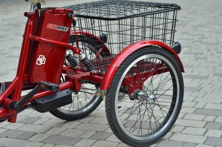Электровелосипед SKYBIKE 3-CYCL (350W-36V) красный