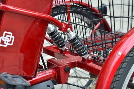 Электровелосипед SKYBIKE 3-CYCL (350W-36V) красный