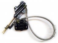 Гальмо заднє на пітбайк KAYO TSD 110, оригінал, Китай