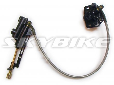 Гальмо заднє на пітбайк KAYO TSD 110, оригінал, Китай