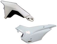 Кришка збоку лев. пластик на пітбайк CRF-120, оригінал, Китай Кришка збоку лев. пластик на пітбайк CRF-120, оригінал, Китай