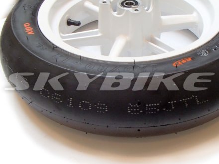 Колесо заднє на пітбайк 120/80-12, KAYO TT 125, оригінал, Китай