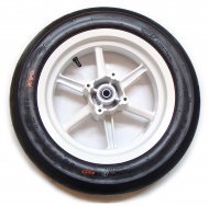 Колесо заднє на пітбайк 120/80-12, KAYO TT 125, оригінал, Китай