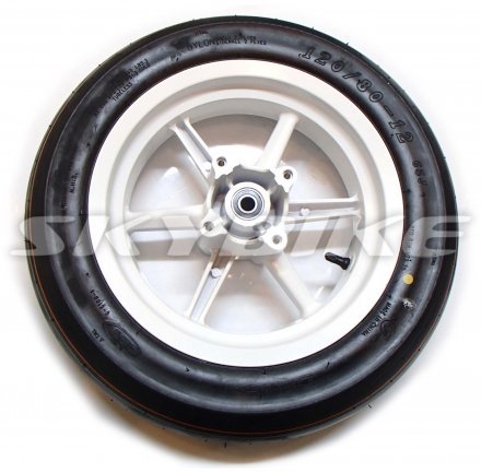 Колесо заднє на пітбайк 120/80-12, KAYO TT 125, оригінал, Китай