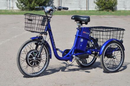 Электровелосипед SKYBIKE 3-CYCL (350W-36V) синий Электровелосипед SKYBIKE 3-CYCL (350W-36V) синий