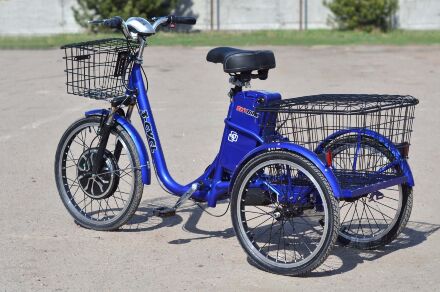 Электровелосипед SKYBIKE 3-CYCL (350W-36V) синий Электровелосипед SKYBIKE 3-CYCL (350W-36V) синий
