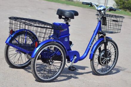 Электровелосипед SKYBIKE 3-CYCL (350W-36V) синий Электровелосипед SKYBIKE 3-CYCL (350W-36V) синий