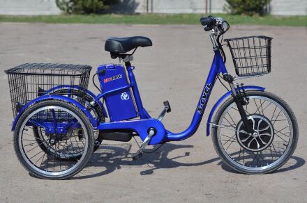 Электровелосипед SKYBIKE 3-CYCL (350W-36V) синий Электровелосипед SKYBIKE 3-CYCL (350W-36V) синий