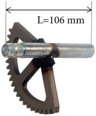 Привід кікстартера півмісяць, запчастини до двигуна Engine H1E41QMB, 50 куб, 2 т., на китайський скутер, мопед
