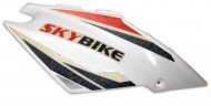 Крышка рамы правая на мотоцикл skybike CRDX-200 (21-18/17-17), пластик, оригинал, Китай Крышка рамы правая на мотоцикл skybike CRDX-200 (21-18/17-17), пластик, оригинал, Китай