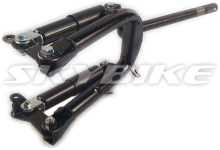 Вилка передняя на скутер, мотороллер skymoto JUNIOR 50, китайский, 2т, цепной, 50 кубов