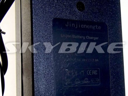 Зарядний пристрій 48V Li-ion на електровелосипед Skybike Calcutta