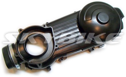 Крышка картера левая, (под ручной стартер) на квадроцикл 150cc-170cc