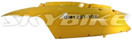 Обтекатель сидушки левый, пластик на скутер 125 кубов skymoto QM125T-10D, оригинал QINGQI, китай