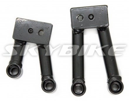 Кронштейн підніжок пасажира на мотоцикл CRDX 200 (к-т), оригінал, Китай