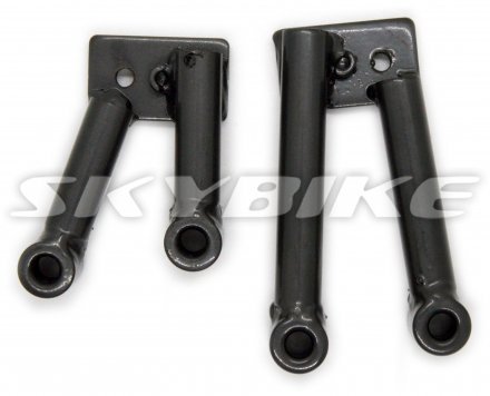 Кронштейн підніжок пасажира на мотоцикл CRDX 200 (к-т), оригінал, Китай