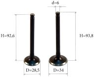 Клапана на квадроцикл skymoto FORCE-260, TORNADO-260, BEAR-260, скутер, максискутер BRAVO-260, ADONIS-250, новые оригинальные запчасти, Китай Клапана на квадроцикл skymoto FORCE-260, TORNADO-260, BEAR-260, скутер, максискутер BRAVO-260, ADONIS-250, новые оригинальные запчасти, Китай